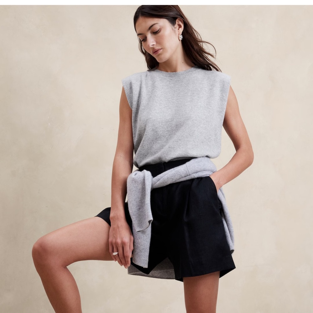 Banana Republic Mock Neck Cashmere Sweater